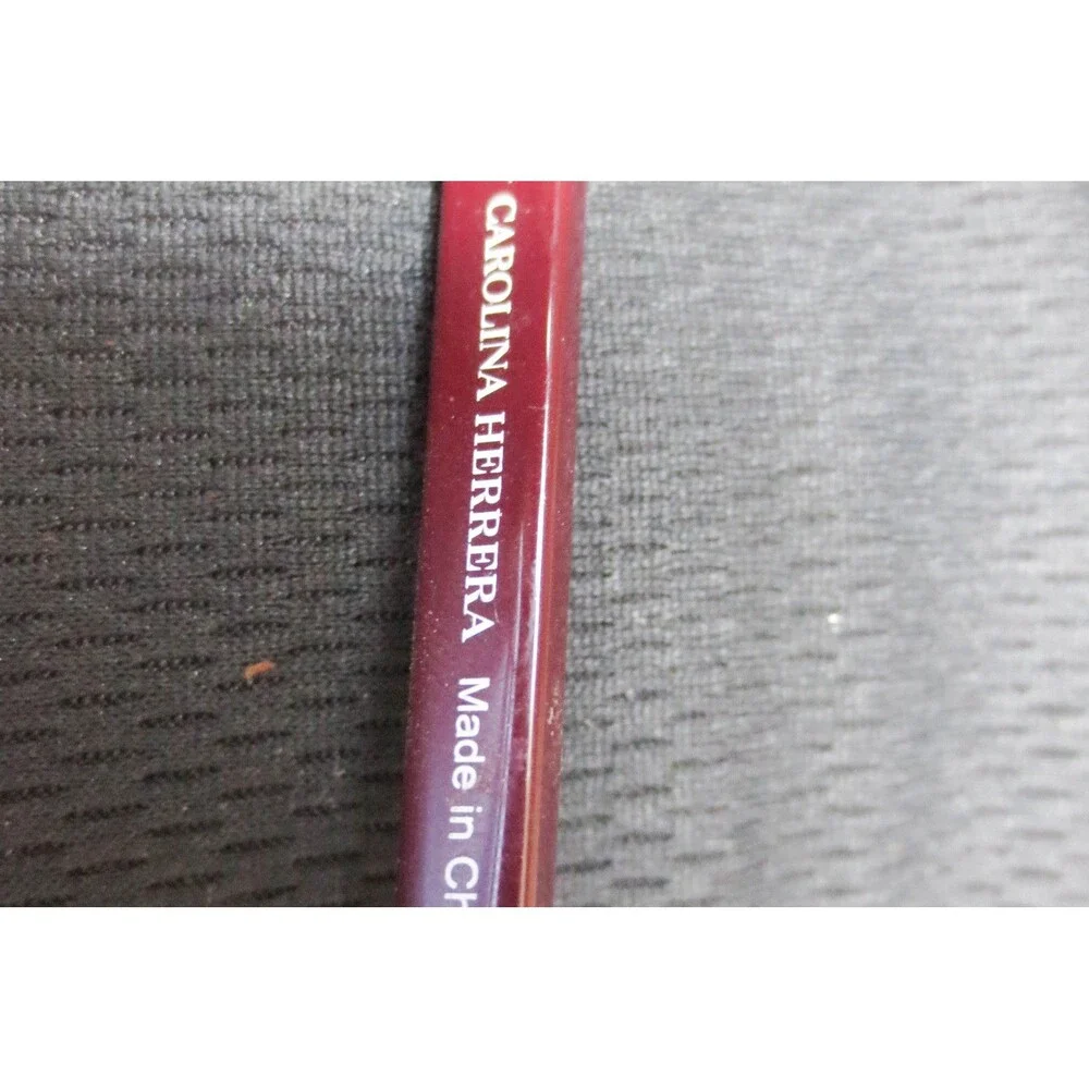 Carolina Herrera VHE894K 09HB Burgundy Red Cat Eye Eyeglasses Women 52-16-135